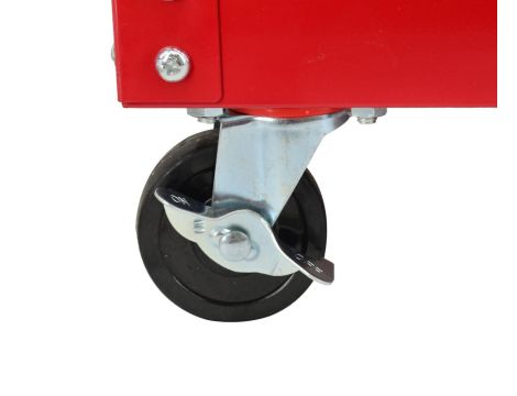 AWTOOLS WÓZEK WARSZTATOWY METALOWY 3 POZIOMY +1 SZUFLADA - 5