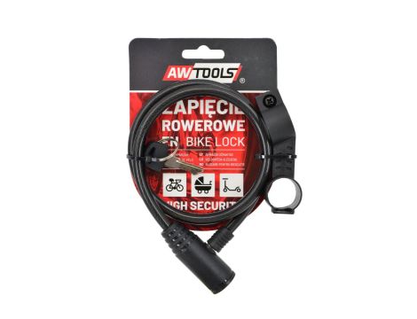 AWTOOLS ZAPIĘCIE ROWEROWE fi   8 x 65cm