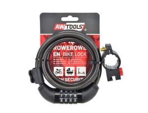 AWTOOLS ZAPIĘCIE ROWEROWE fi 10 x 120cm SZYFR