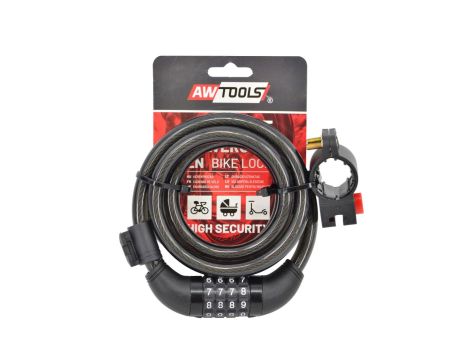 AWTOOLS ZAPIĘCIE ROWEROWE fi 12 x 150cm SZYFR