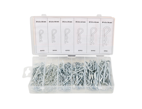 AWTOOLS ZAWLECZKI SPRĘŻYNOWE 150szt. MIX