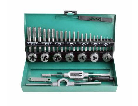 AWTOOLS ZESTAW GWINTOWNIKÓW I NARZYNEK  32el