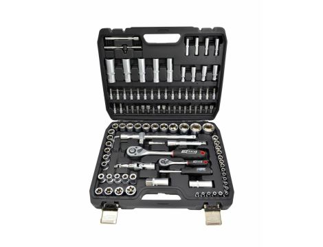 AWTOOLS ZESTAW KLUCZY  108el 1/2" / 1/4" BLACK LINE