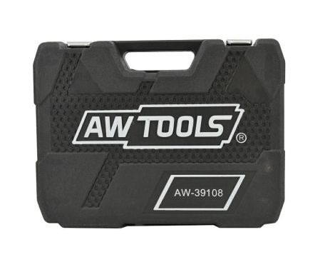 AWTOOLS ZESTAW KLUCZY  108el 1/2" / 1/4" BLACK LINE - 3