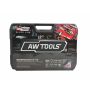 AWTOOLS ZESTAW KLUCZY  122el 1/2" / 1/4" BLACK LINE - 4