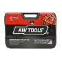AWTOOLS ZESTAW KLUCZY  216el  1/2"/3/8"/1/4" BLACK LINE - 4