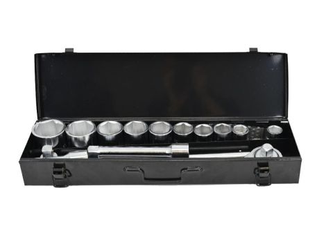 AWTOOLS ZESTAW KLUCZY 14el. 3/4" WALIZKAMETALOWA