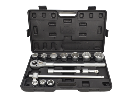AWTOOLS ZESTAW KLUCZY NASADOWYCH 12KĄTNYCH 14 ELEMENTÓW 3/4" - 2