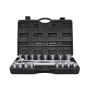 AWTOOLS ZESTAW KLUCZY NASADOWYCH 12KĄTNYCH 21 ELEMENTÓW 3/4" - 2
