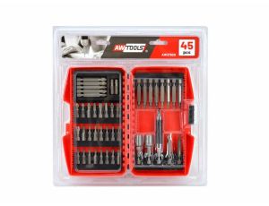 AWTOOLS ZESTAW KOŃCÓWEK S2 45cz.