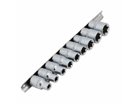 AWTOOLS ZESTAW NASADEK TORX 1/2" E10-E24 9cz.