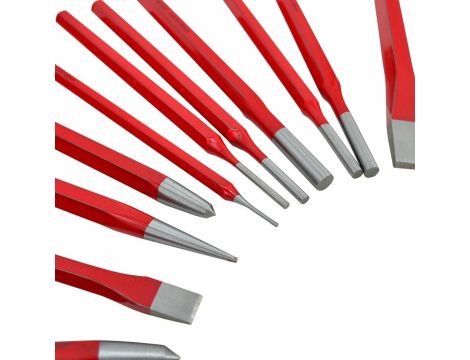 AWTOOLS ZESTAW PRZECINAKÓW I PUNKTAKÓW 12cz. - 3