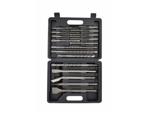 AWTOOLS ZESTAW SDS DŁUT I WIERTEŁ 17ele. - image 2