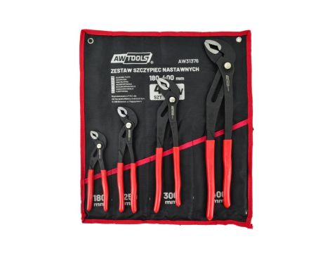 AWTOOLS ZESTAW SZCZYPIEC NASTAWNYCH 4szt. (7/10/12/16")