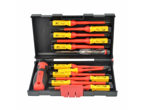 AWTOOLS ZESTAW WKRĘTAKÓW IZOL.1000V VDE S2/13SZT.