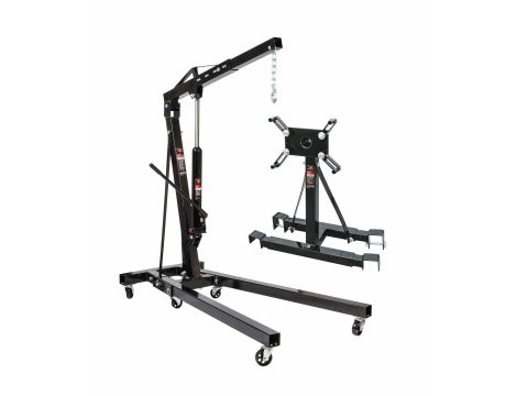 AWTOOLS ŻURAWTOOLS WARSZTATOWY 2T+WÓZEK MONTAŻOWY SILNIKA