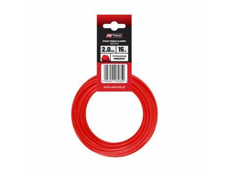 AWTOOLS ŻYŁKA TNĄCA CLASSIC  1,6x15m/ KWADRAT