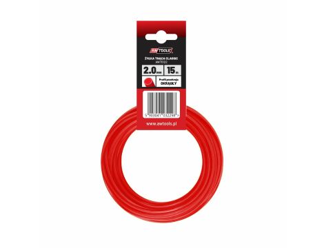 AWTOOLS ŻYŁKA TNĄCA CLASSIC  2,0x15m/ OKRĄGŁA