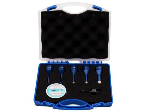 BAIER ZESTAW OTWORNIC DO GRESU W KUFRZE DO PRACY NA SUCHO Z WOSKIEM%%%