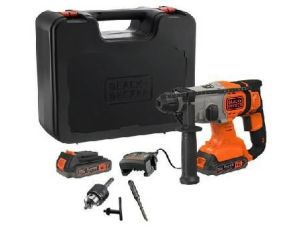 BLACK+DECKER MŁOTOWIERTARKA  18V BCD900E2K 1,2J 2x2,5Ah +UCHWYT