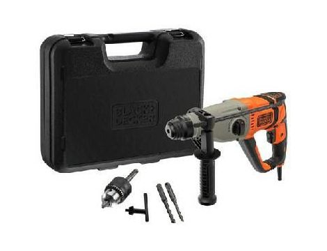 BLACK+DECKER MŁOTOWIERTARKA  800W KUFER