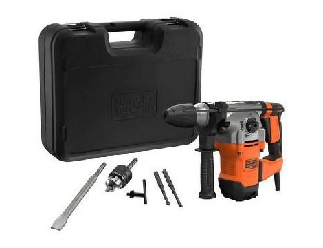BLACK+DECKER MŁOTOWIERTARKA 1250W KUFER
