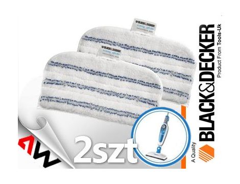 BLACK+DECKER NAKŁADKI NA MOP Z MIKROFIBRY 2szt * - 3