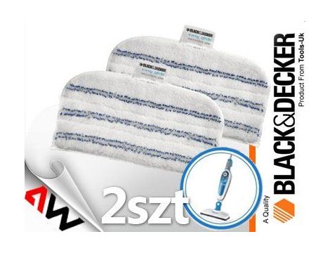 BLACK+DECKER NAKŁADKI NA MOP Z MIKROFIBRY 2szt * - 4