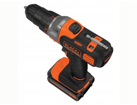 BLACK+DECKER NARZĘDZIE WIELOFUNKCYJNE 18V MT218K 1x1,5Ah +GŁOWICA WKRĘTARSKA - 3