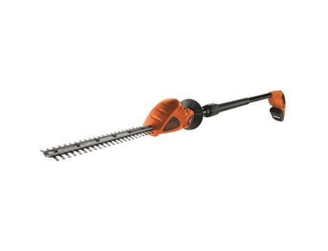 BLACK+DECKER NOŻYCE DO ŻYWOPŁOTU NA WYSIĘGNIKU 18V 1x2,0Ah 3h