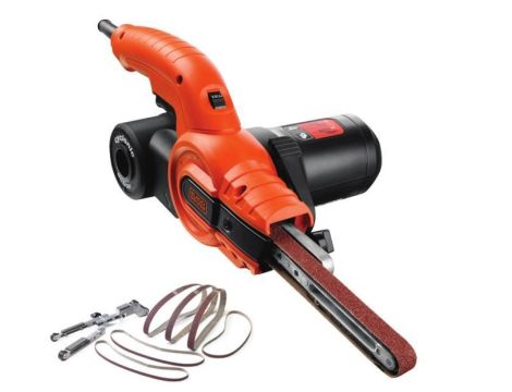 BLACK+DECKER PILNIK TAŚMOWY 400W 3w1 WALIZKA - 3