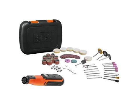 BLACK+DECKER SZLIFIERKA MULTI. 8V +52 ACC BCRT8IK