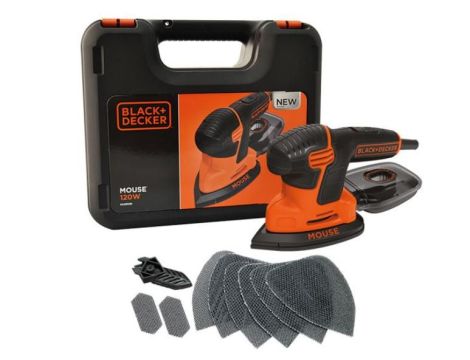 BLACK+DECKER SZLIFIERKA OSCYLACYJNA WIELOFUNKCYJ.120W KA2500K