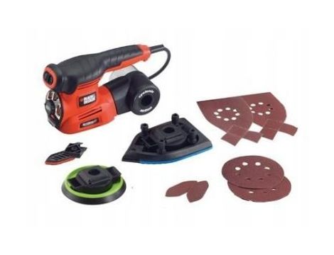 BLACK+DECKER SZLIFIERKA OSCYLACYJNA WIELOFUNKCYJ.220W /KA280 %%% - 4