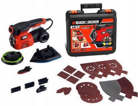 BLACK+DECKER SZLIFIERKA OSCYLACYJNA WIELOFUNKCYJ.220W /KA280 %%% - 5