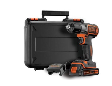 BLACK+DECKER WKRĘTARKA 18V/1x1,5AH AUTOS. ASD184K %%%