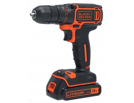 BLACK+DECKER WKRĘTARKA 18V/2x1.5Ah, BDCDC18B - 2