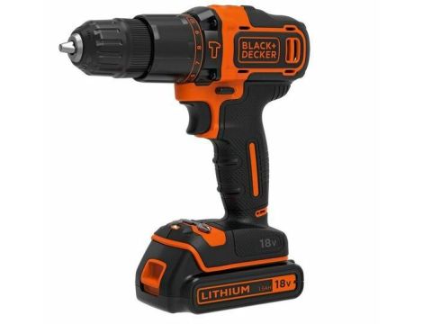 BLACK+DECKER WKRĘTARKA UDAROWA 18V/2x1,5Ah/WALIZKA