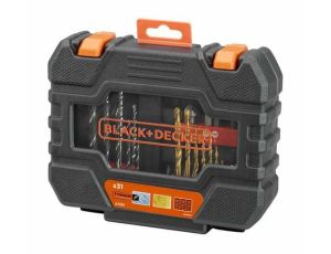 BLACK+DECKER ZESTAW AKCESORIÓW  31szt. ...