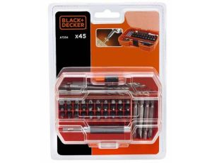 BLACK+DECKER ZESTAW AKCESORIÓW  45szt.