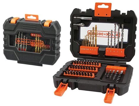 BLACK+DECKER ZESTAW AKCESORIÓW  50szt. ...