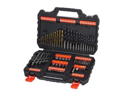 BLACK+DECKER ZESTAW AKCESORIÓW 109szt.