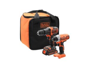 BLACK+DECKER ZESTAW COMBO 18V   BCK21S1S WKRĘTARKA+ZAKRĘTARKA %%%