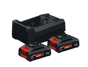 BOSCH AKUMULATOR 18V  4,0Ah EXPERT 2szt. + ŁADOWARKA GAL 12V/18V-80