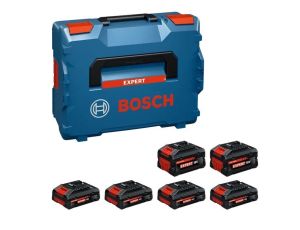 BOSCH AKUMULATOR 18V  4,0Ah EXPERT 4szt.  +  8,0Ah 2szt. LB