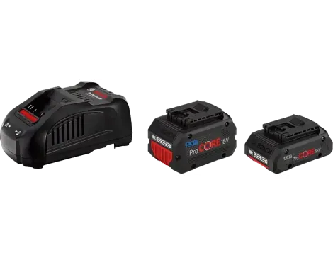 BOSCH AKUMULATOR 18V  5,5Ah PROCORE + PC4,0Ah + ŁADOWARKA GAL 1880 CV