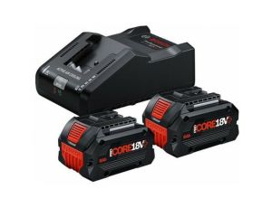 BOSCH AKUMULATOR 18V  8,0Ah PROCORE18V+  2szt. + ŁADOWARKA GAL 18V-160