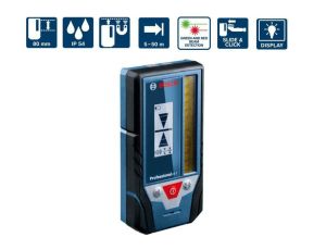 BOSCH DETEKTOR LASERA Z WIĄZKĄ CZERWONĄ I ZIELONĄ LR 7