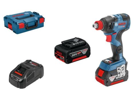 BOSCH KLUCZ UDAROWY 1/2" / HEX 1/4" GDX 18V-200 C 2x5,0Ah 200Nm LB