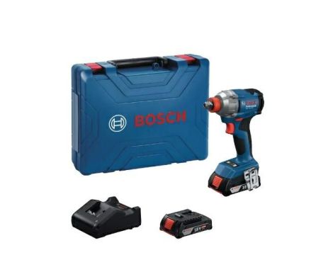 BOSCH KLUCZ UDAROWY 1/2" / HEX 1/4" GDX 18V-285 2x2,0Ah 285Nm